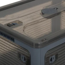 Boîte de rangement pliable en plastique