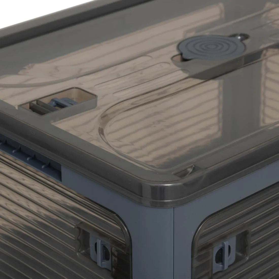 Boîte de rangement pliable en plastique