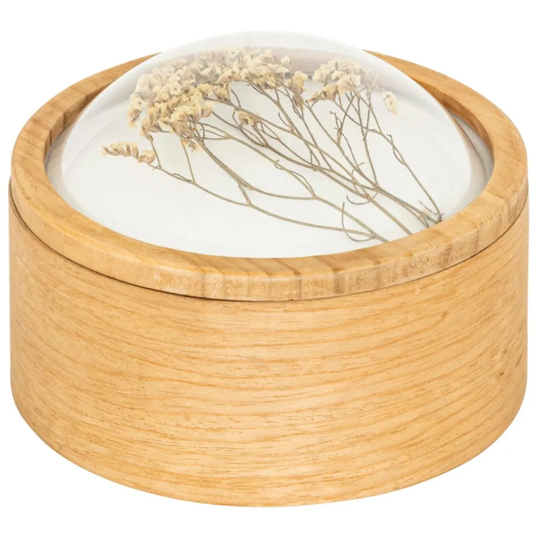Boîte fleurs séchées Leya Bois