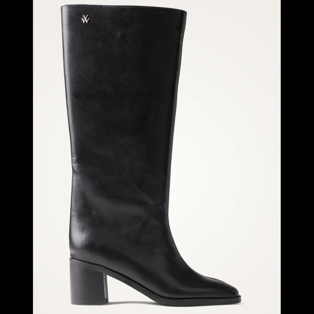 Bottes à talon noires India