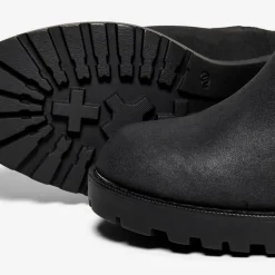 Bottes à talons femme noir