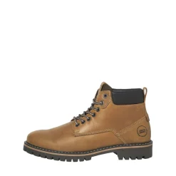 Bottes en cuir Jaune Beau