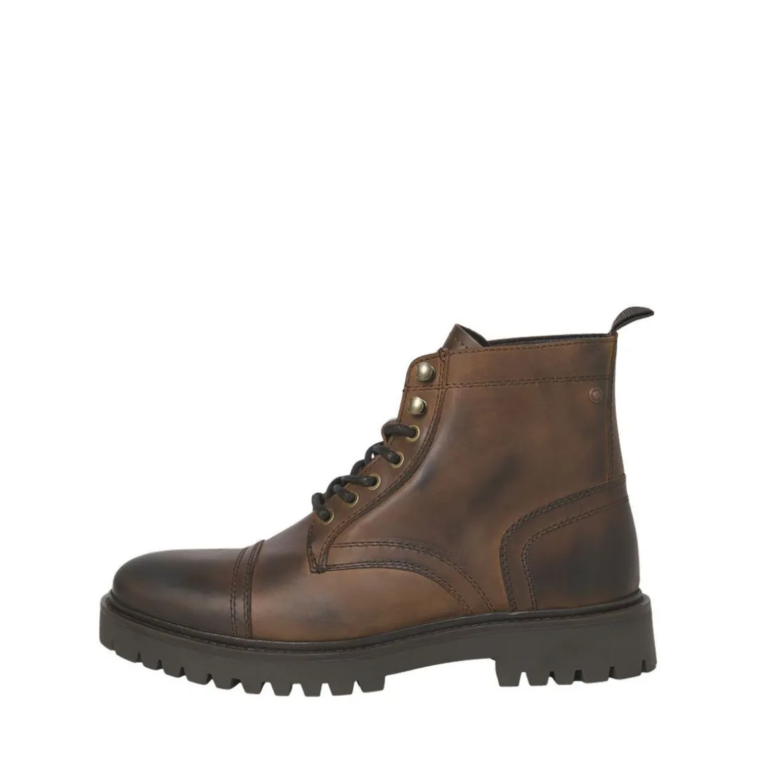 Bottes en cuir Marron Bert