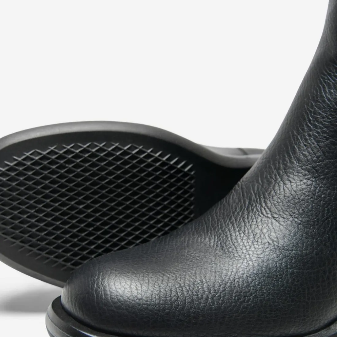 Bottes femme Bout en amande noir Gwen