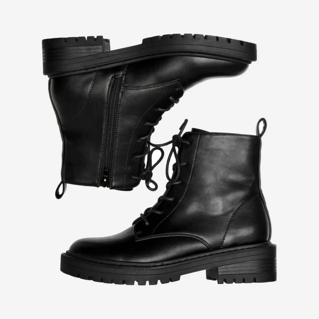 Bottes femme Bout en amande noir Elsie