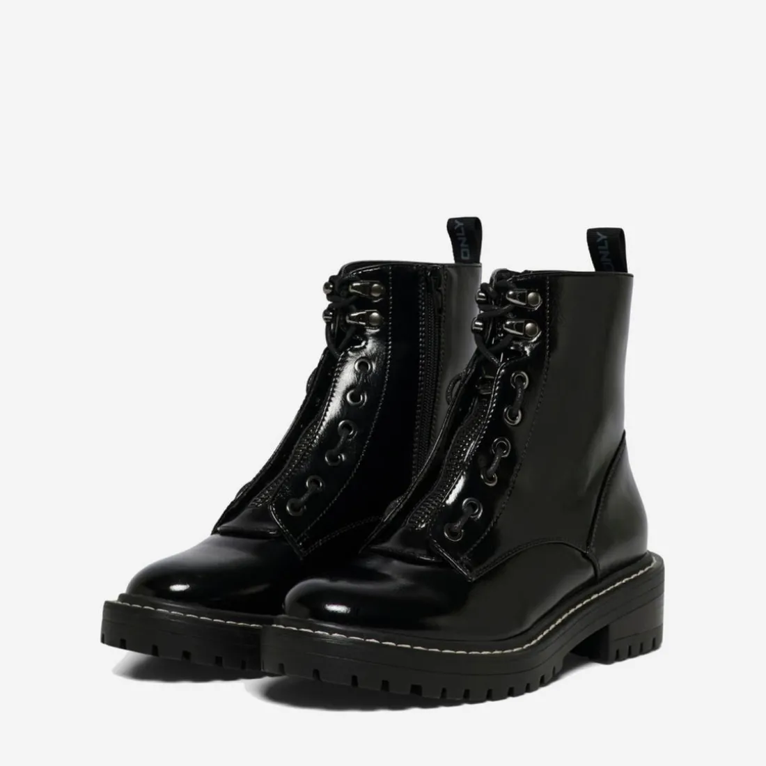 Bottes femme Bout rond noir