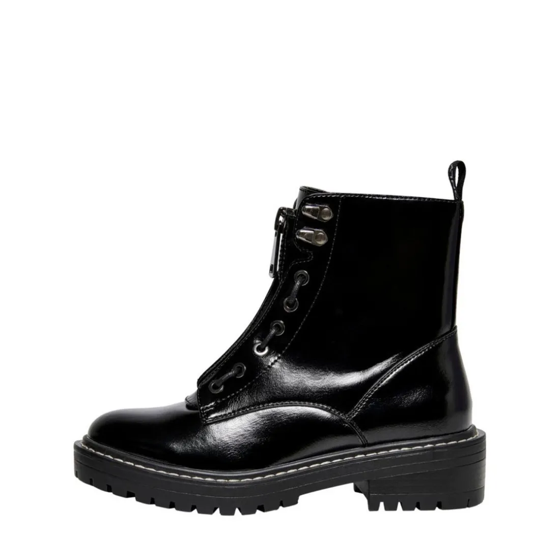 Bottes femme Bout rond noir