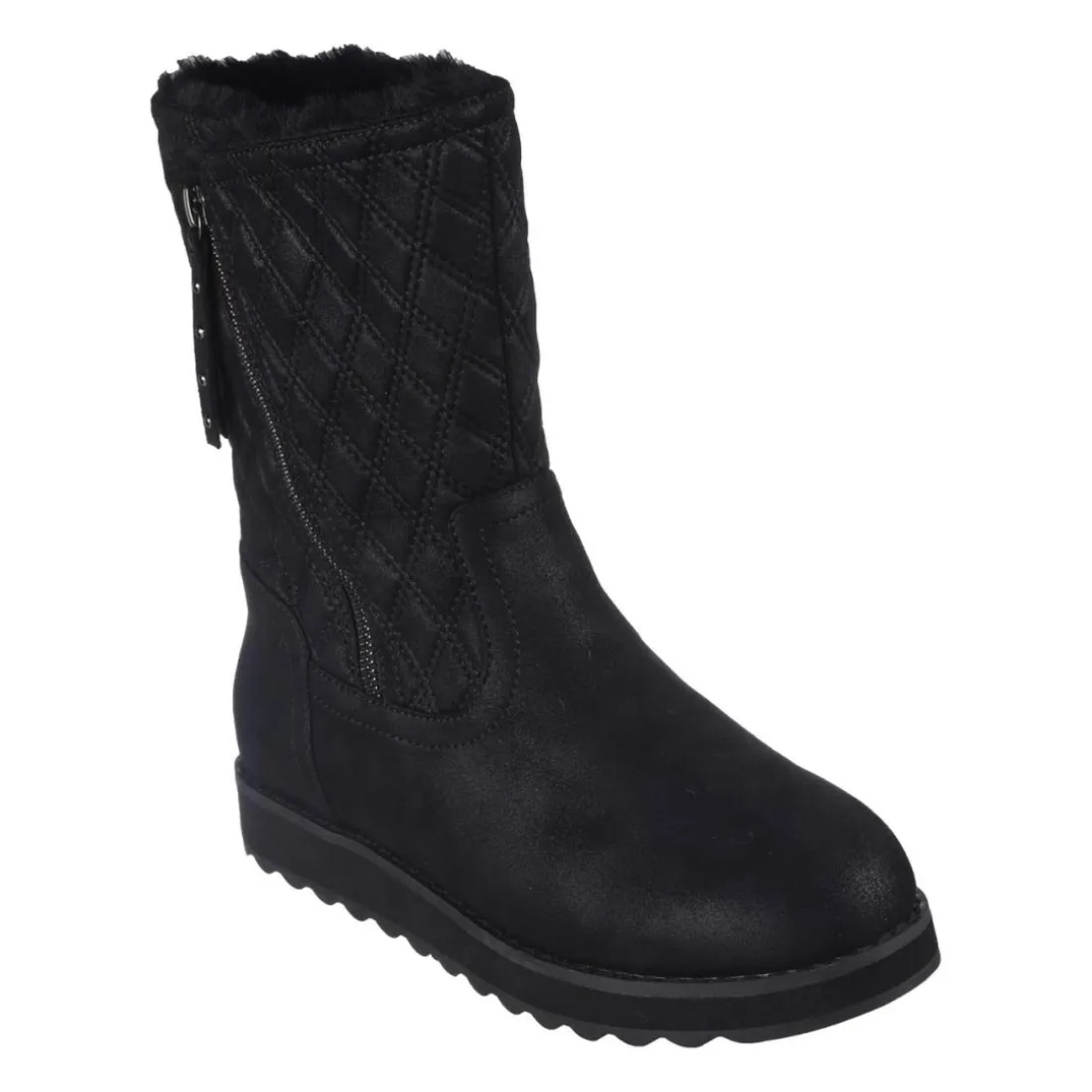 Bottes femme KEEPSAKES 2.0 - MORNING WALKS noir en cuir