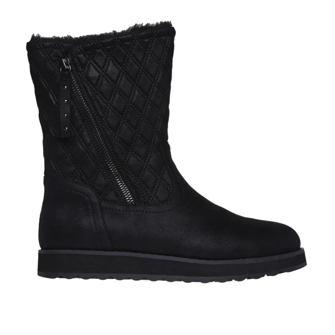Bottes femme KEEPSAKES 2.0 - MORNING WALKS noir en cuir