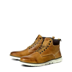 Bottes Haute Jaune marron en coton Kyle
