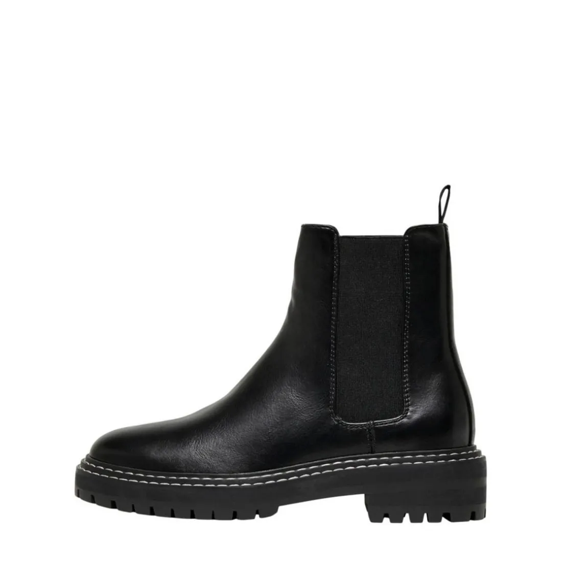 Bottines chelsea femme noir