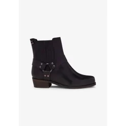 Bottines en cuir Jackson noires Esme