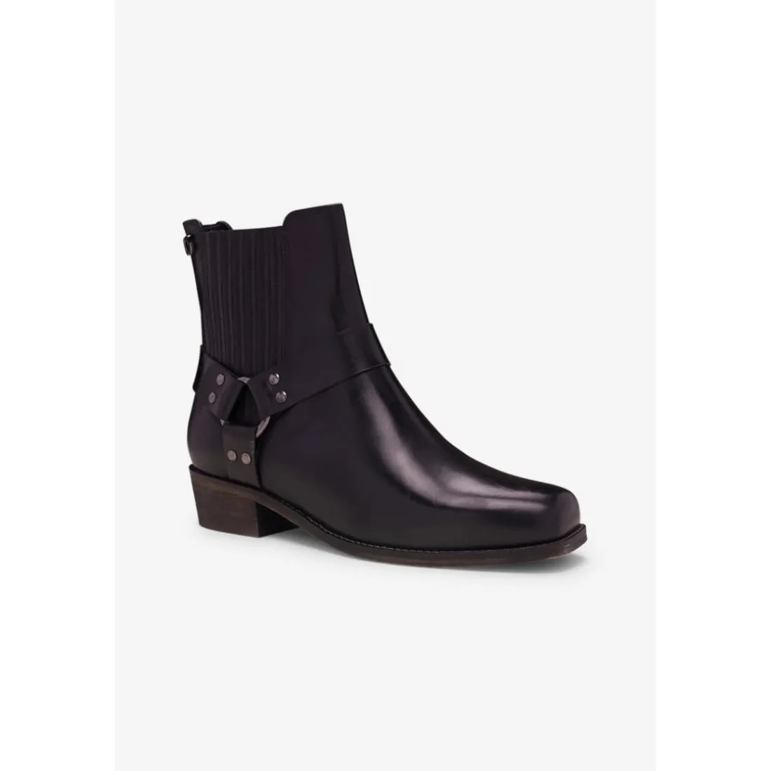Bottines en cuir Jackson noires Esme