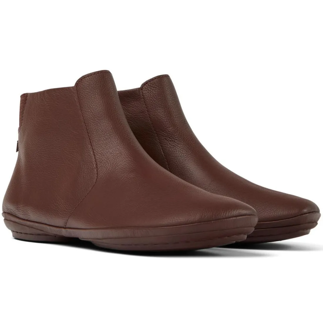Bottines Femme - Right Nina bordeaux en cuir