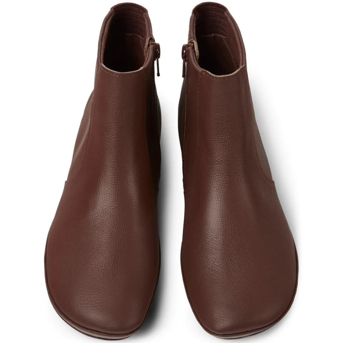 Bottines Femme - Right Nina bordeaux en cuir