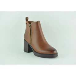Bottines Femme à talon Marron