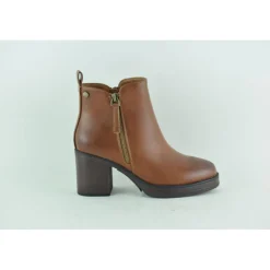 Bottines Femme à talon Marron