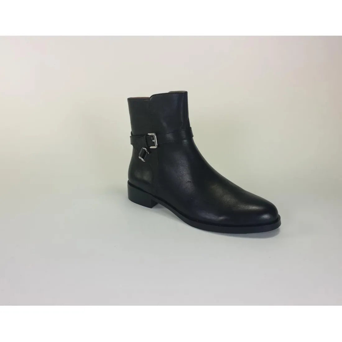 Bottines femme cuir NOIR