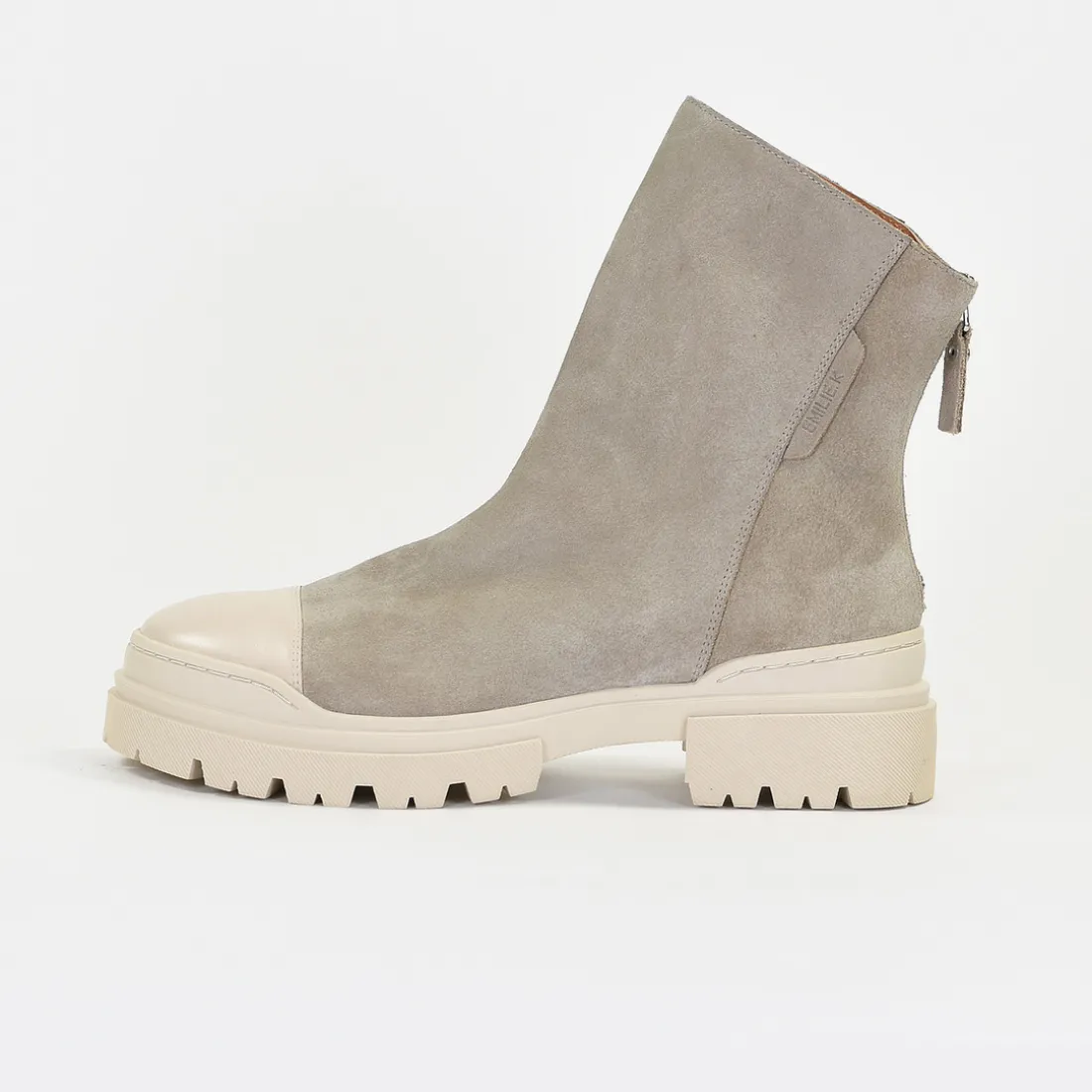 Bottines Femme en Cuir FRESSIA Creme