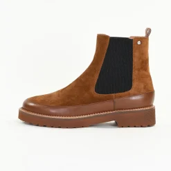Bottines Femme en Cuir OLIVIA Cognac