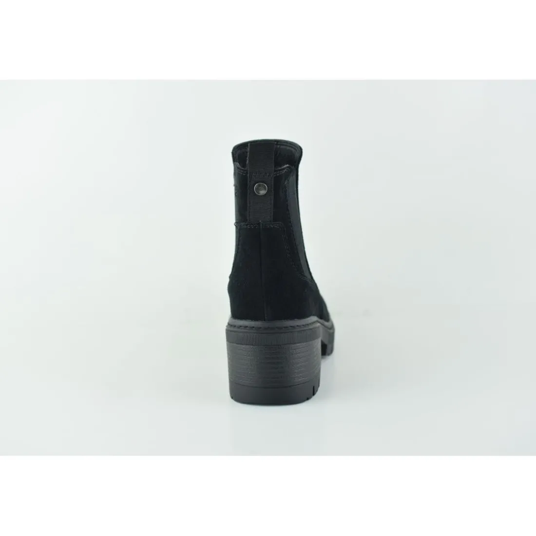Bottines femme en daim NOIR