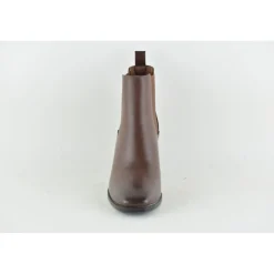 Bottines Femme en simili Marron