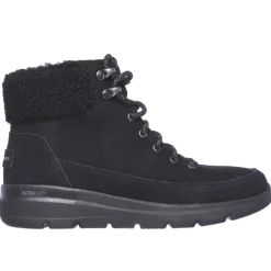 Bottines femme GLACIAL ULTRA - WOODLANDS noir en cuir