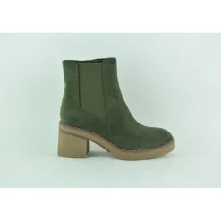 Bottines Femme Kaki