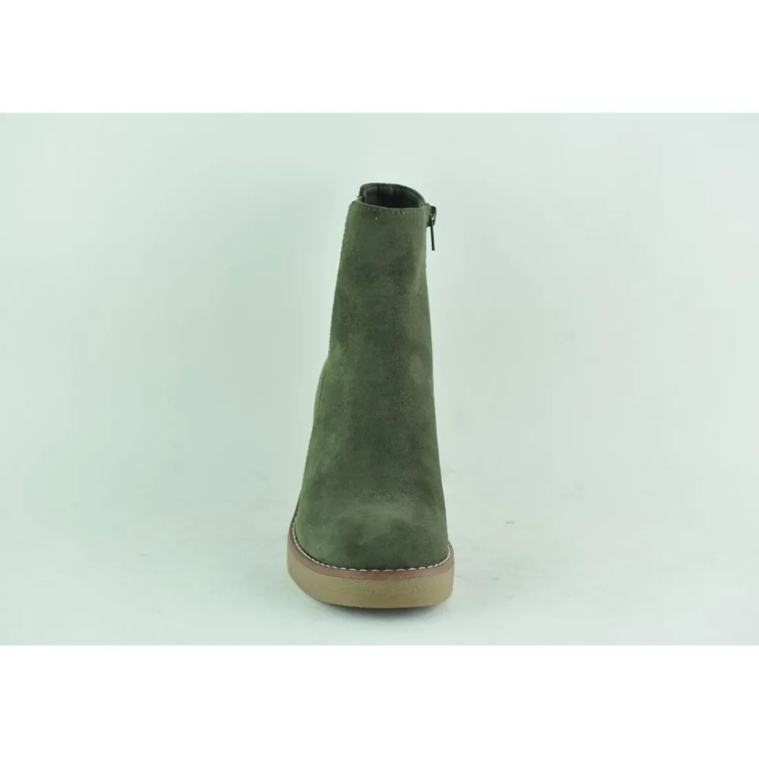 Bottines Femme Kaki