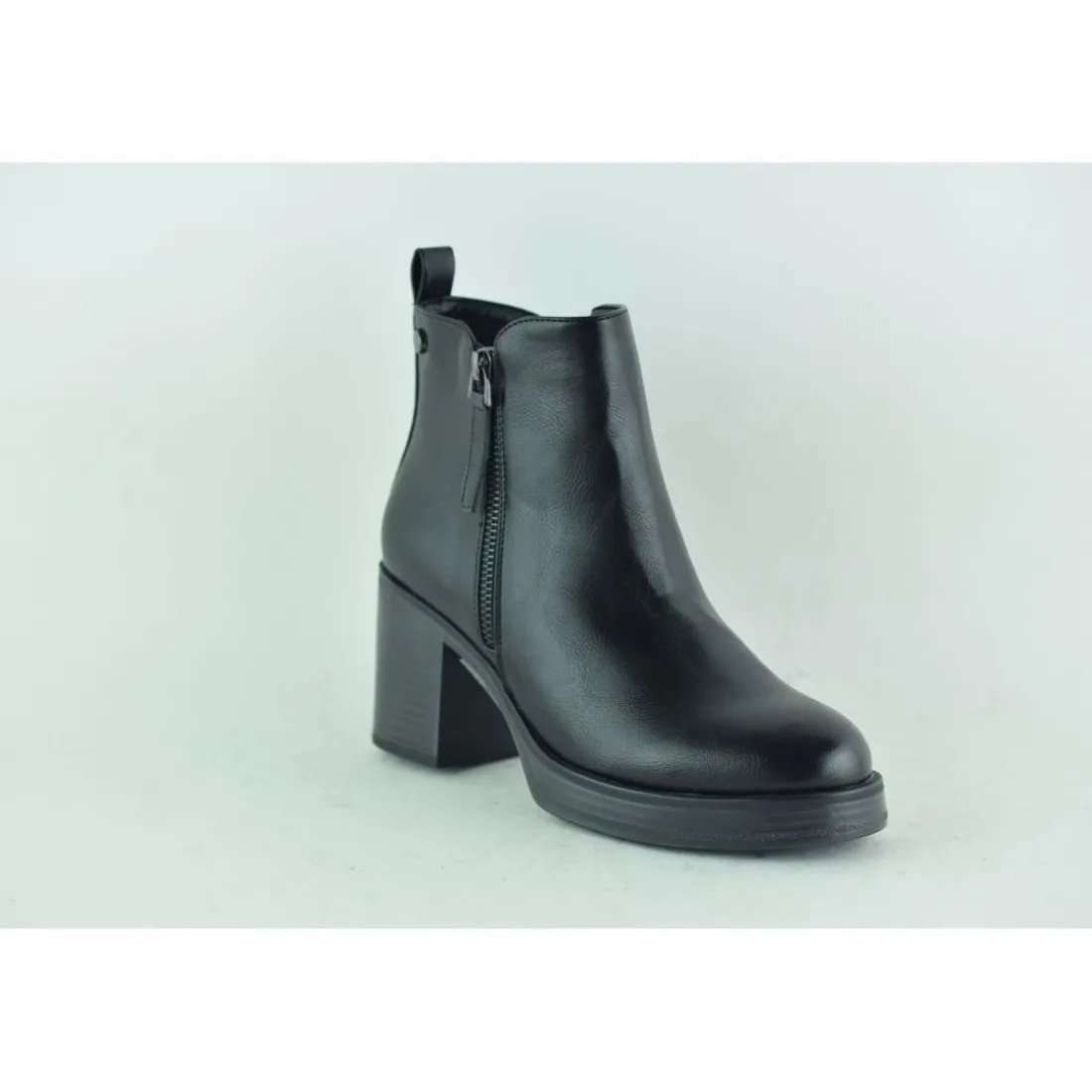 Bottines Femme Noir en simili