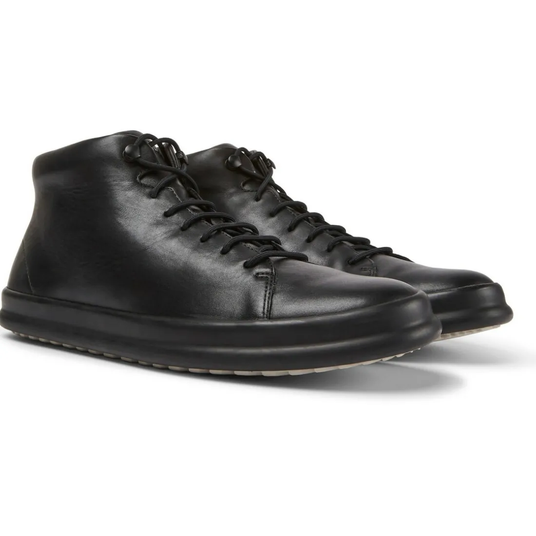 Bottines Homme - Chasis Sport noir en cuir