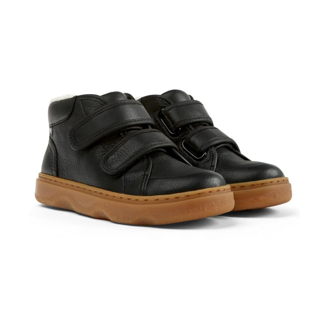 Bottines noires en cuir enfant - Kiddo Kids