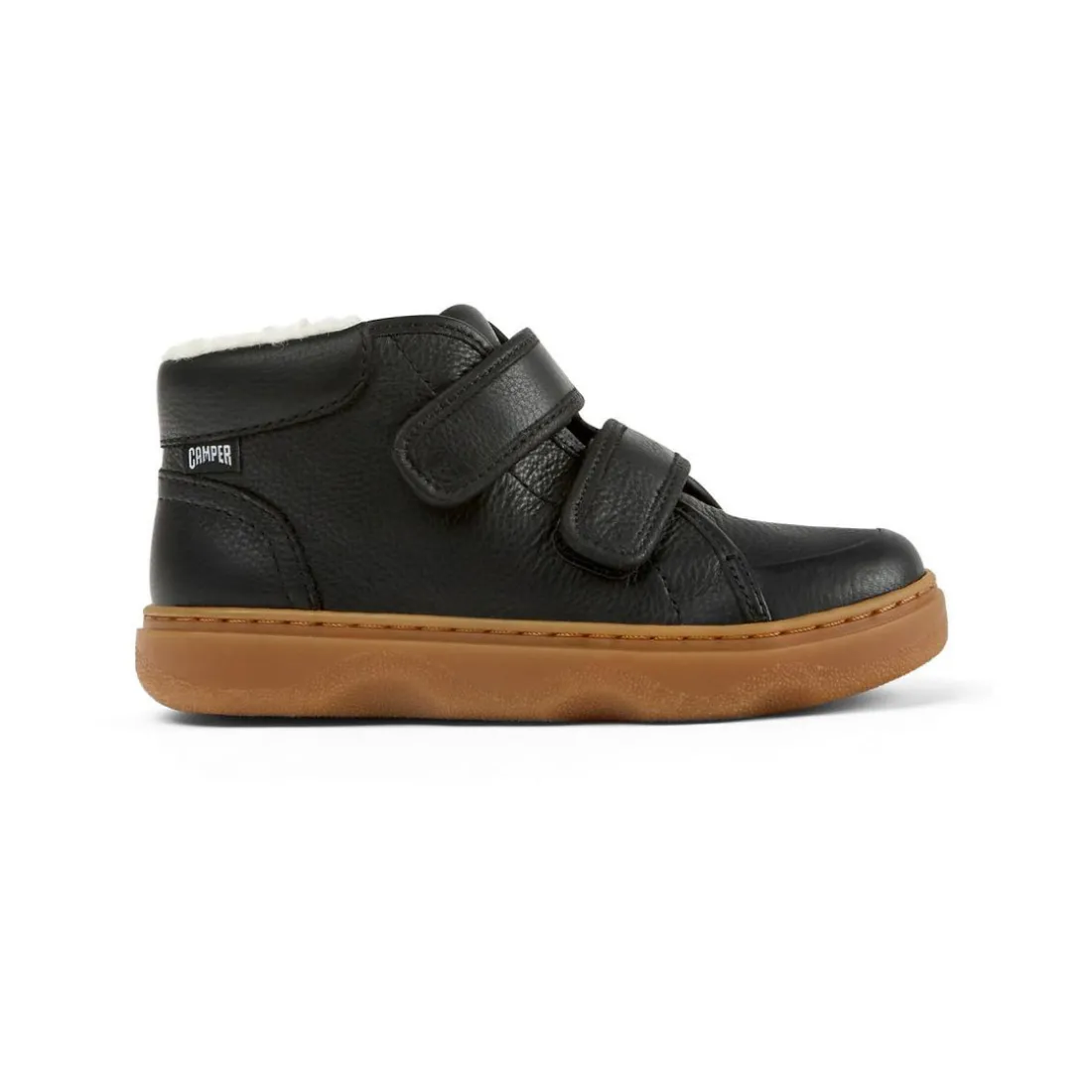 Bottines noires en cuir enfant - Kiddo Kids