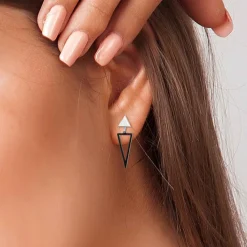 Boucles d'oreilles - B2401-ARGENT - Angèle M