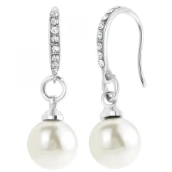 Boucles d'oreilles Bijoux B2075-CREAM - So Charm