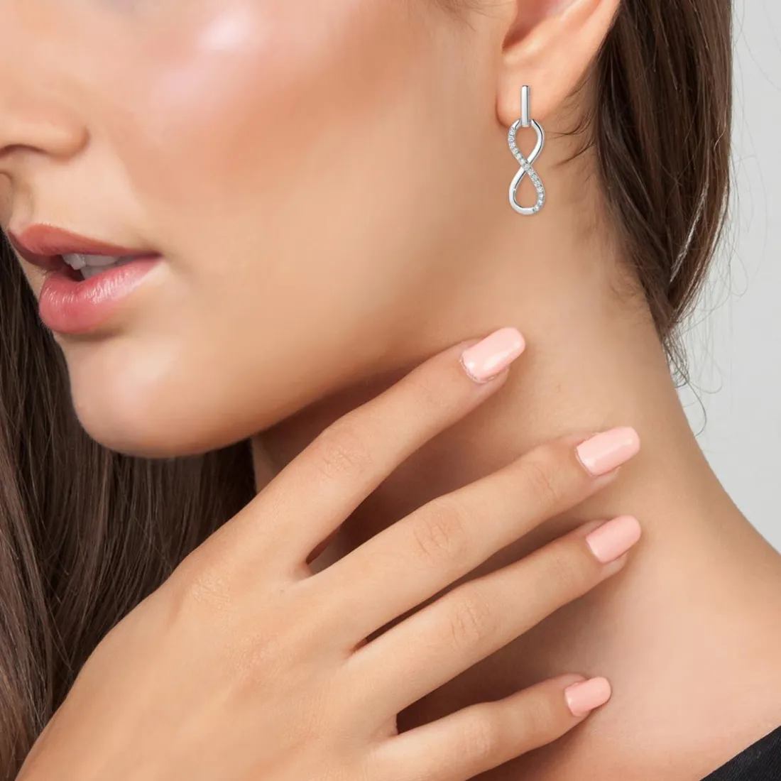 Boucles d'oreilles Bijoux B2111-ARGENT - So Charm