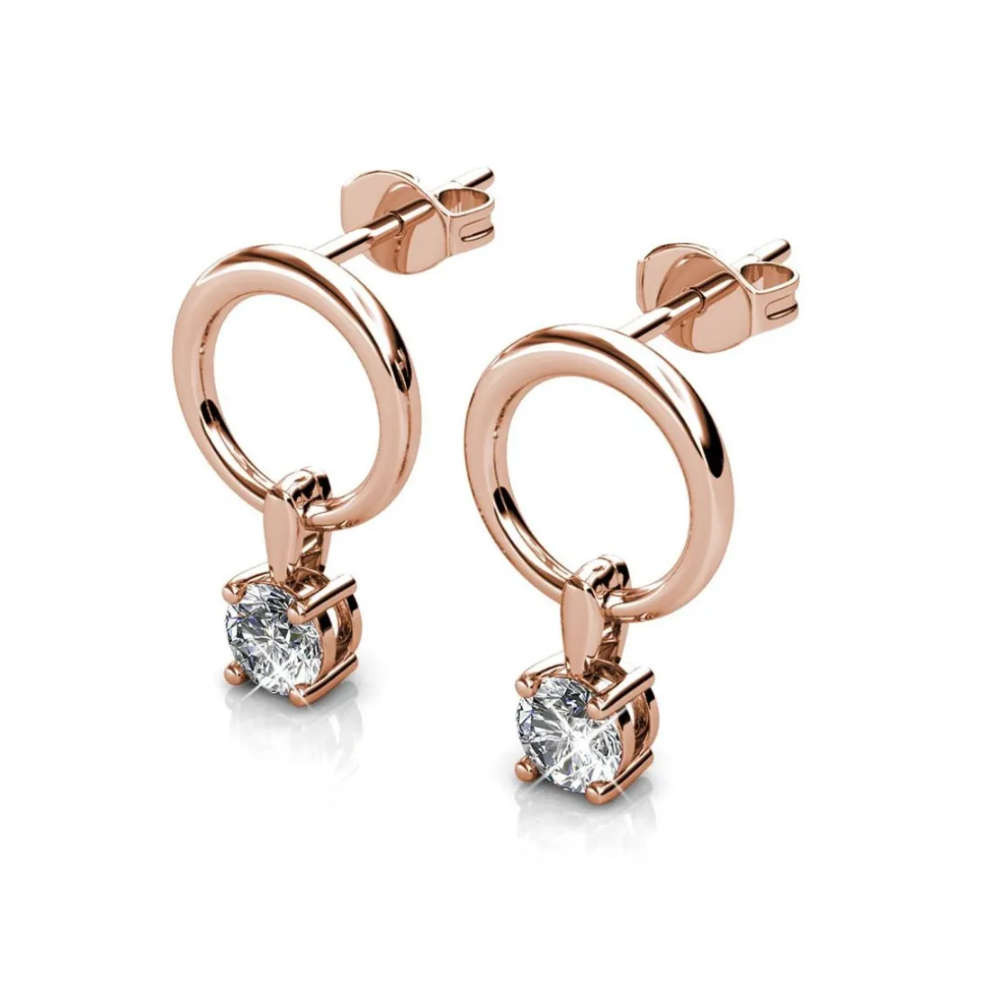 Boucles d’oreilles DE0141-RG MYC-Paris Solitaire