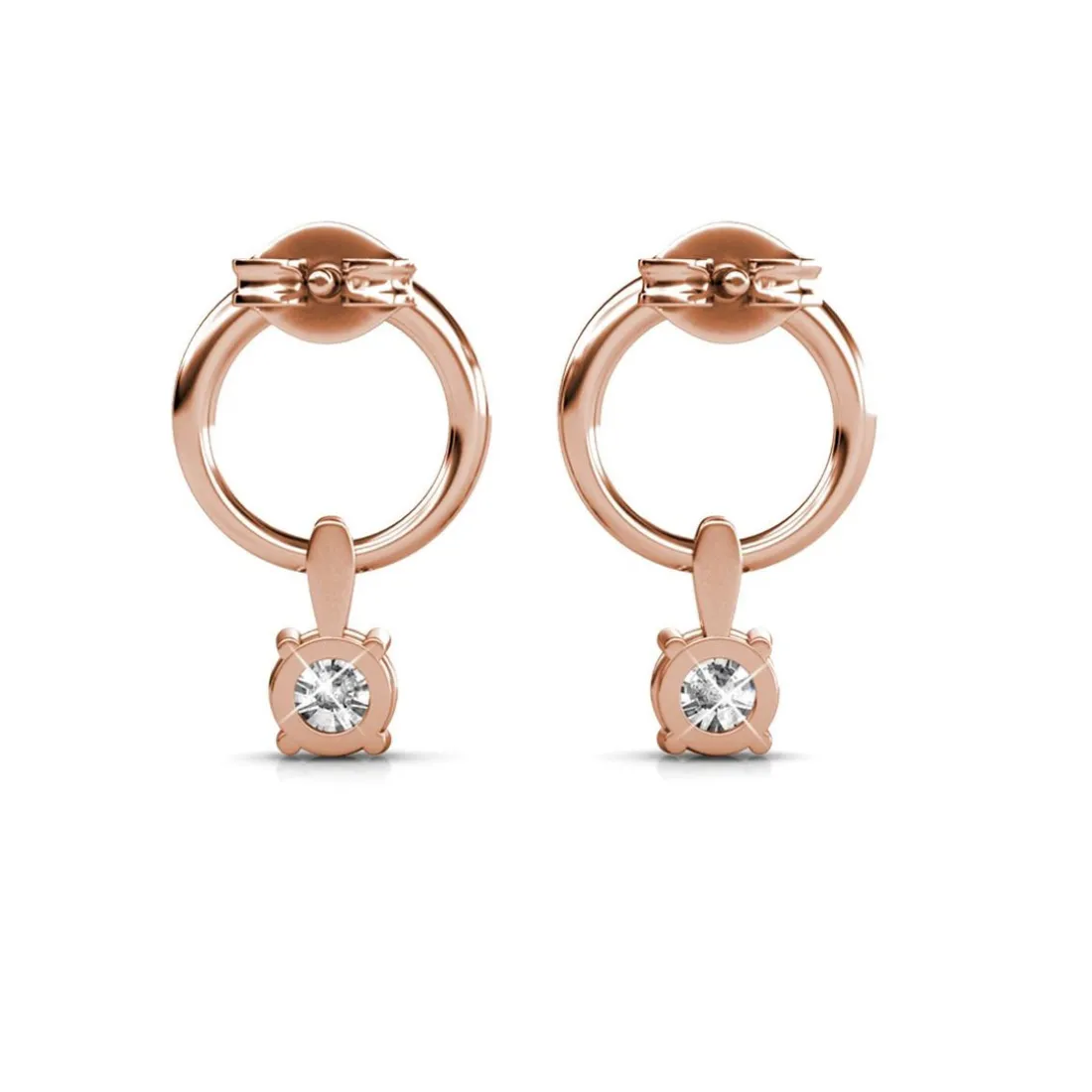 Boucles d’oreilles DE0141-RG MYC-Paris Solitaire