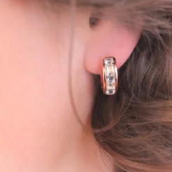 Boucles d’oreilles DE0215-RG MYC-Paris Square