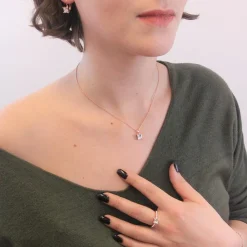Boucles d’oreilles DE0007-RG-C MYC-Paris Square