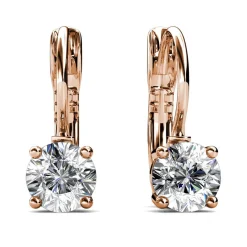 Boucles d’oreilles DE0008-RG-C MYC-Paris Solitaire