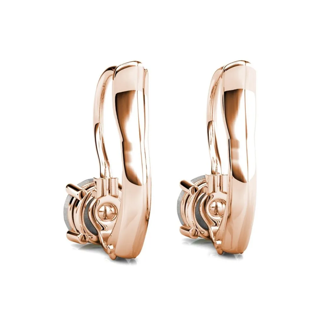 Boucles d’oreilles DE0008-RG-C MYC-Paris Solitaire