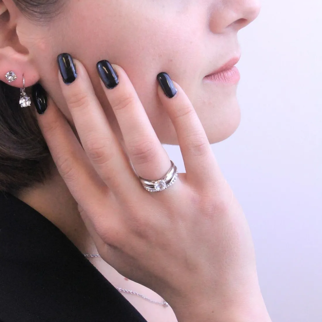 Boucles d’oreilles DE0008-S-C MYC-Paris Solitaire