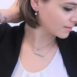 Boucles d’oreilles DE0008-S-C MYC-Paris Solitaire