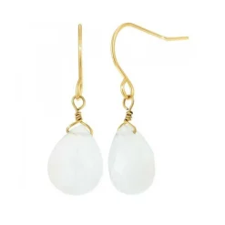 Boucles d'oreilles Femme B2499-BLANC - Angèle M