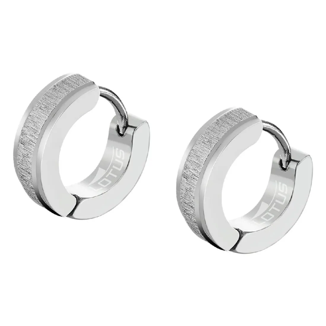 Boucles d'oreilles Homme Lotus Style Bijoux Men'S Earrings - LS2152-4-1 Acier