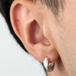 Boucles d'oreilles Homme Lotus Style Bijoux Men'S Earrings - LS2152-4-1 Acier