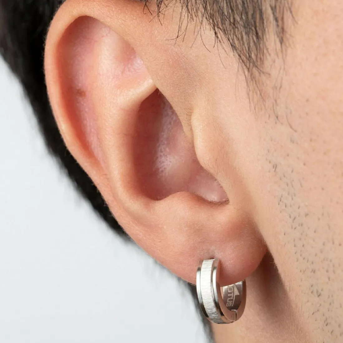 Boucles d'oreilles Homme Lotus Style Bijoux Men'S Earrings - LS2152-4-1 Acier