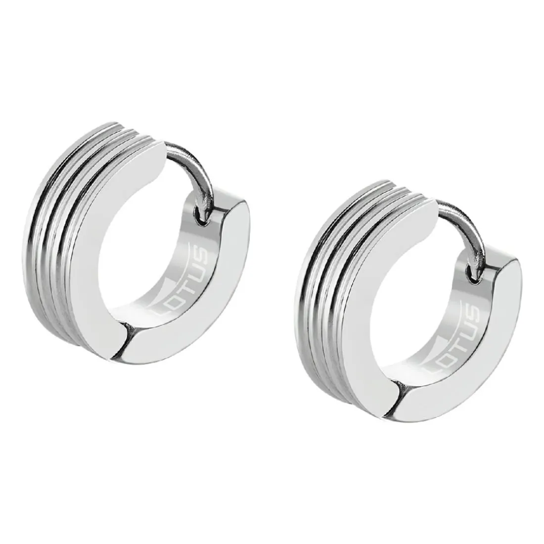 Boucles d'oreilles Homme Lotus Style Bijoux Men'S Earrings - LS2154-4-1 Acier