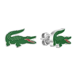 Boucles d'oreilles Homme Lacoste Arthor - 2040230 Acier Vert